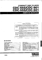 Yamaha CDC-901 - Service Manual